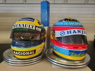 Ayrton Senna Helmet Williams Renault 1994 Formula 1 Signed,  Mini