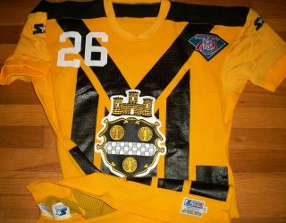 1994 Steelers Rod Woodson Team Issued Auth Jersey Sz 44 Starter Durene Tbtc 75th