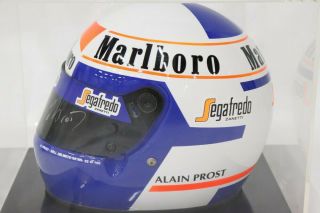 Alain Prost 1985 F1 World Champion Bell Helmets Nr 22 Of 100 Autographed