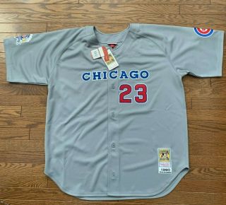 Ryne Sandberg Authentic Mitchell & Ness 1990 All Star Jersey Size 56 Cubs
