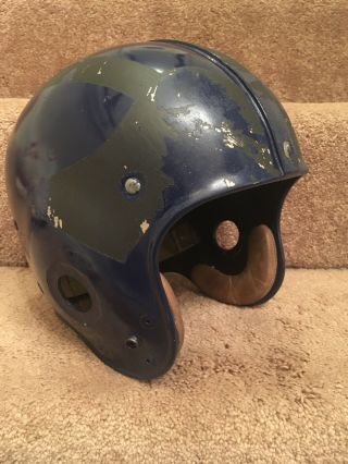 Vintage Riddell Kra - Lite Rk4 Suspension Football Helmet Missing Plastic