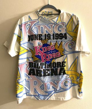 Vintage 1994 King Of The Ring T Shirt Xl