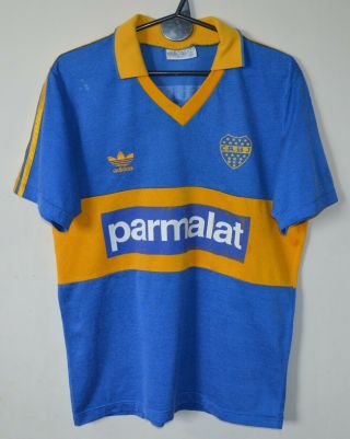 Boca Juniors 1992 - 1993 Home Jersey Parmalat Collector Shirt Argentina