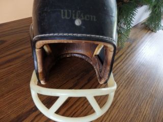 1960 Oakland Raiders Tony Teresa ' s Wilson Football Helmet,  1st Player to score TD 6