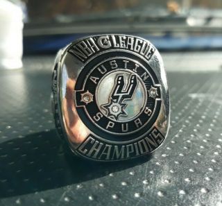 Nba G League Championship Ring Employee Owned 30g Austin Spurs San Antonio Nba