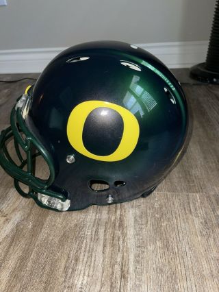Oregon Ducks Full Size Game Worn Football Helmet