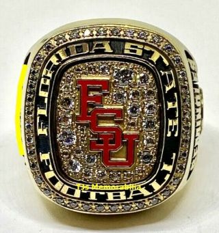 2011 Fsu Florida State Seminoles Champs Sports Bowl Champions Championship Ring