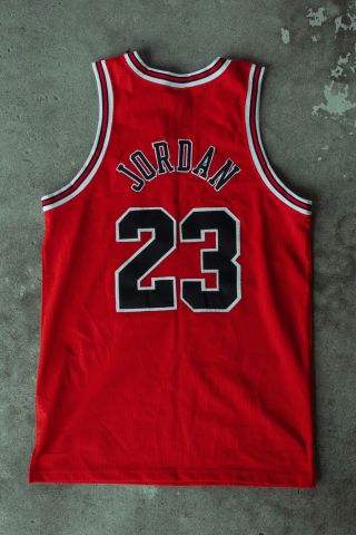 100 Authentic Michael Jordan Vintage Nike 97 98 Bulls Home Jersey Mens Size 44 2