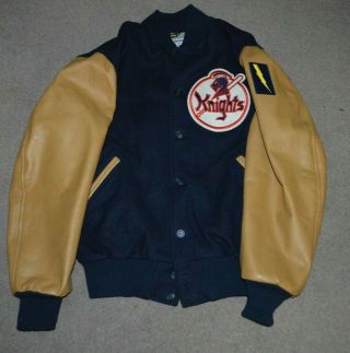 York Knights Ebbets Field Flannels Letterman Jacket L The Natural Roy Hobbs