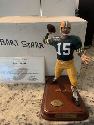 Danbury Bart Starr Green Bay Packers Sculpture