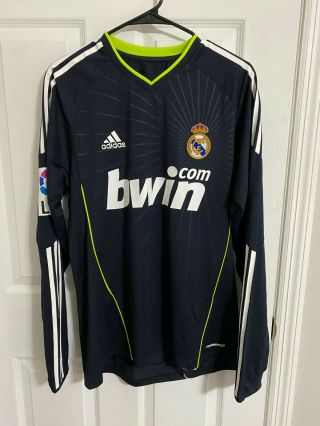 2010 Real Madrid Match Worn Ronaldo Jersey Player Issue Shirt Portugal Juventus