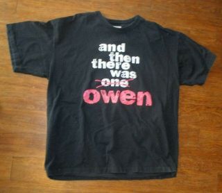 Wwf Wwe Owen Hart T - Shirt,  Black Xxl Size,  1998,  The Black Hart