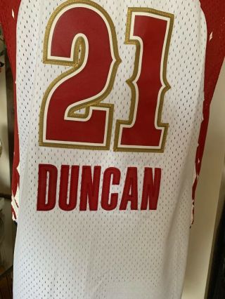 NBA All Star Game 2007 Jersey 21 Tim Duncan San Antonio Spurs Size Small 5