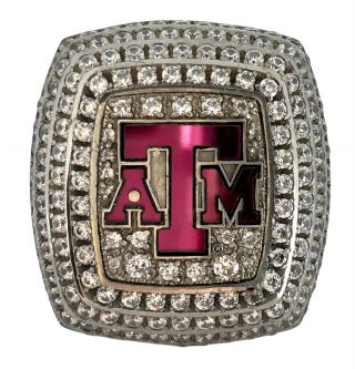 ⭐️player⭐️ 2018 Texas A&m Aggies Football Champions Ncaa Bowl Championship Ring