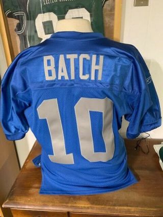 Charlie Batch 2001 Thanksgiving Day Game Issued Jersey - Detroit Lions Steelers