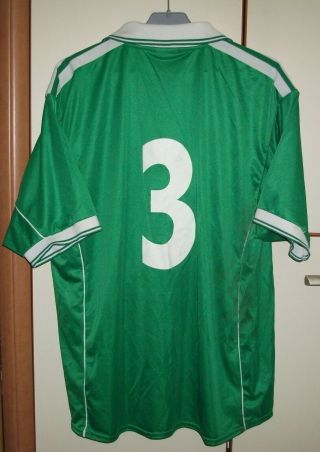 Northern Ireland 2000 - 2001 Home football shirt Match issue Patrick jersey 3 2