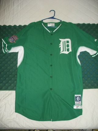 Game Issued Jersey St Patricks Day Detroit Tigers David Price 50th Anniversary
