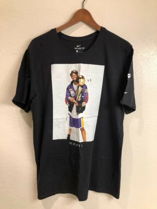 Kobe Bryant Los Angeles Lakers Authentic Nike Goat T - Shirt (size: L)