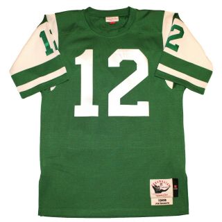 Mitchell & Ness York Jets Joe Namath Authentic 1968 Home Jersey (40)