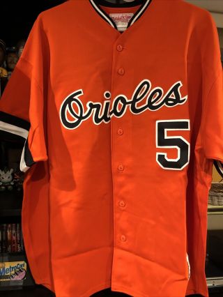 1971 Mitchell And Ness Brook Robinson Baltimore Orioles Jersey Size 2xl Read