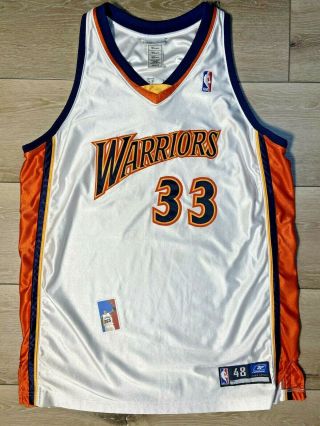 Antawn Jamison Golden State Warriors Reebok Authentic Nba Jersey Size 48 Xl 33