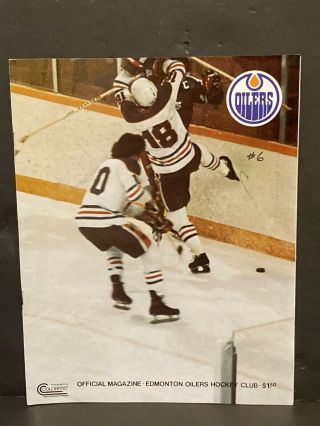 Edmonton Oilers Hockey Program Nov 3 