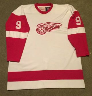 1962 - 63 Detroit Red Wings Gordie Howe Home Jersey Mitchell & Ness Size 3x / 56