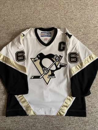 Pittsburgh Penguins Mario Lemieux Authentic Ccm Jersey,  Size 52