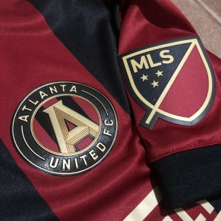 2017/18 MLS Atlanta United Adidas Match Worn Shirt Jersey Adizero 3