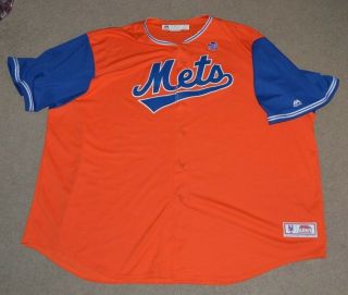 The 7 Line Army York Mets 2018 Majestic Baseball Jersey 4xl Big Tall Retired