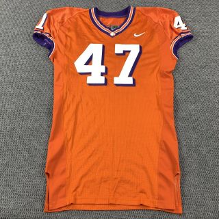 Nike Team Issued Clemson Tigers Football Jersey 47 Men’s Adult Size 52 Stitched