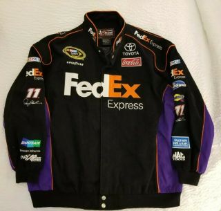 Chase Authentics Denny Hamlin Express Joe Gibbs Racing Jacket Mens 3xl