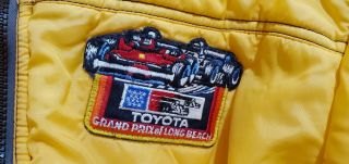 Vintage Toyota Racing Jacket Grand Prix of Long Beach Race Management Sz XL 70s 2