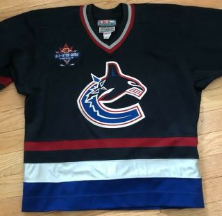 Vancouver Canucks 1997 - 98 Jersey,  Size 52,  Authentic On Ice Version By Ccm