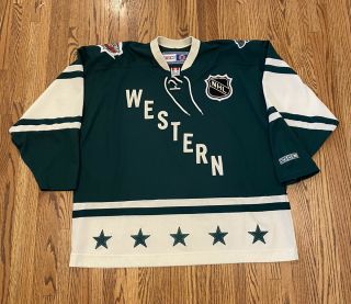 Minnesota Wild Vintage Ccm 2004 Nhl All Star Game Western Conf Hockey Jersey 2xl