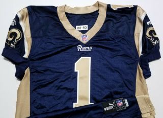 St.  Louis Rams 2000 Gira 1 Puma Nfl Team Issue Pro Cut Size 50 Jersey