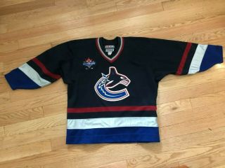 Vancouver Canucks 1997 - 98 Jersey,  Authentic,  Size 52,  All Star Game Patch