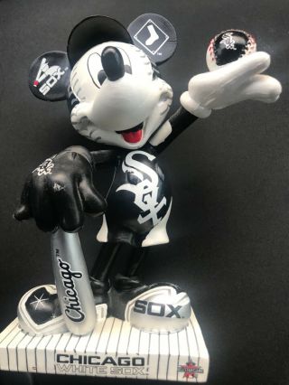 Mickey Mouse 2010 Mlb All Star Game Chicago White Sox Statue Figurine Nib