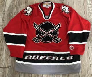 Vintage Koho Buffalo Sabres Red Butterknives Alternate Hockey Jersey Xl