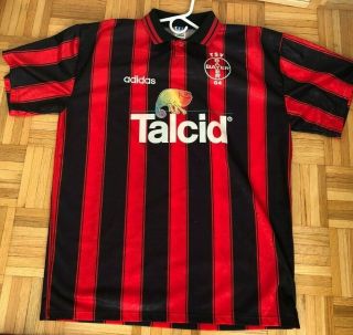 Vintage Bayer Leverkusen 1994 - 1995 Football Shirt Soccer Jersey Xl