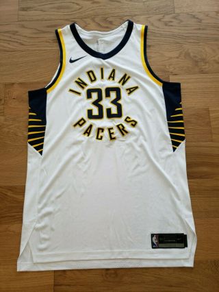 Nike Aeroswift Indiana Pacers Myles Turner 33 Stitched Swingman Jersey