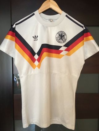 Germany National Team 1988/1989 Home Shirt Jersey Rare Vintage