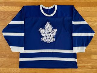 Vtg Rare 1991 - 92 Toronto Maple Leafs Nhl 75th Anniversary Jersey Ccm Sz Xl