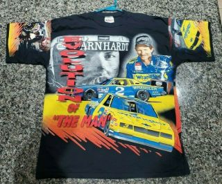 Dale Earnhardt 1998 Chase Racewear Evolution Of The Man Vintage T Shirt Nascar