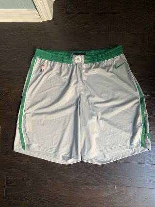 Authentic Pro Cut Nba Nike Aeroswift Boston Celtics Shorts - Size 50