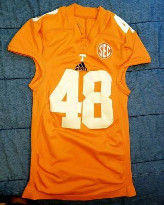 Tennessee Volunteers Game Worn Issued Jersey Team Player Vols Adidas 48