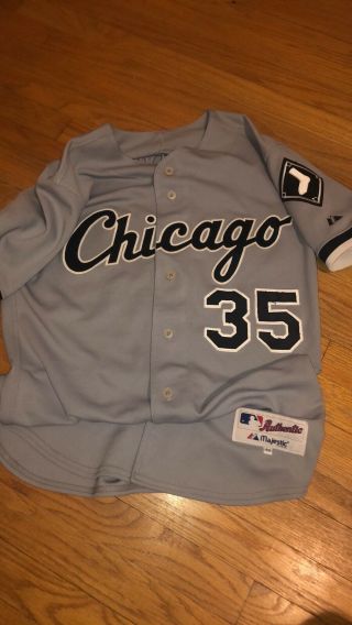 Frank Thomas Majestic Authentic Chicago White Sox Away Jersey