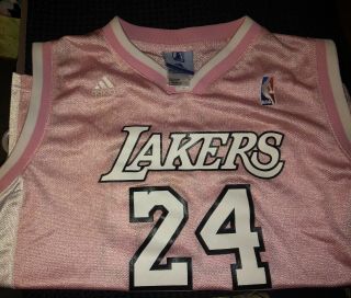 Pink Adidas Nba Kobe Bryant Jersey For Girls
