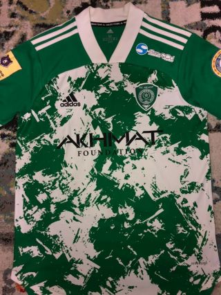 Match worn shirt Akhmat Grozny Russia jersey size M,  season 2020/2021,  Ponce 3