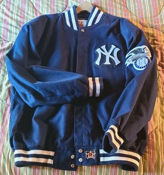 York Yankees Coat Jacket 3xl Licensed Mlb Authentics